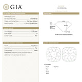 2.05ct 6.58x6.22x5.75mm GIA VS2 H Modern Antique Old Mine Cut 27129-01