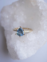 Shield Sapphire Reign Ring