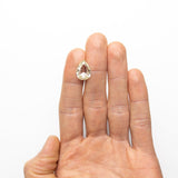 5.89ct 14.77x10.94x4.16mm Pear Double Cut 18202-01