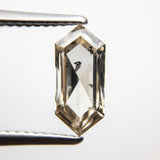 1.39ct 11.00x5.02x2.81mm Hexagon Rosecut 18369-07 - Misfit Diamonds