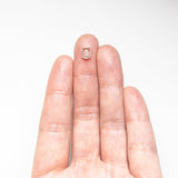 1.03ct 6.99x5.51x2.50mm VS2 C1 Amorphous Rosecut 18369-24