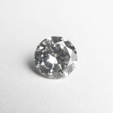 1.21ct 7.01x7.00x3.95mm Fancy Grey Round Brilliant 18473-01 - Misfit Diamonds
