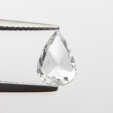 1.18ct 9.39x6.49x2.23mm Pear Rosecut 18495-01 - Misfit Diamonds