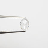 0.42ct 6.58x4.75x1.59mm VS2 D Oval Rosecut 18496-01