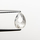 0.97ct 7.89x5.33x2.86mm Pear Double Cut 18550-12 - Misfit Diamonds