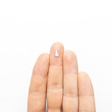 0.97ct 7.89x5.33x2.86mm Pear Double Cut 18550-12 - Misfit Diamonds