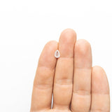 0.97ct 7.89x5.33x2.86mm Pear Double Cut 18550-12 - Misfit Diamonds