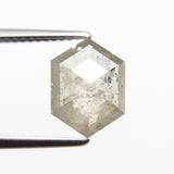 2.57ct 10.80x7.98x3.51mm Hexagon Rosecut 18553-10 HOLD D3219 Sept 20/2021 - Misfit Diamonds