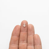 0.94ct 8.47x5.61x2.39mm SI1 N Pear Rosecut 18661-14 - Misfit Diamonds