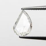 1.06ct 10.34x7.10x1.75mm Amorphous Rosecut 18705-18 - Misfit Diamonds