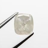 2.14ct 8.26x7.39x3.66mm Cushion Rosecut 18727-05 - Misfit Diamonds