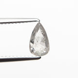 0.89ct 8.15x4.86x2.83mm Pear Rosecut 18770-02 - Misfit Diamonds
