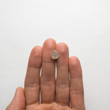 3.85ct 11.15x8.80x4.50mm Pear Double Cut 18790-04 - Misfit Diamonds