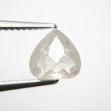 2.14ct 8.01x8.13x4.25mm Pear Double Cut 18790-06 - Misfit Diamonds