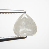 2.14ct 8.01x8.13x4.25mm Pear Double Cut 18790-06 - Misfit Diamonds