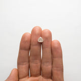 2.14ct 8.01x8.13x4.25mm Pear Double Cut 18790-06 - Misfit Diamonds