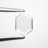 0.83ct 8.65x6.06x1.45mm SI1 F-G Hexagon Portrait Cut 18878-06 - Misfit Diamonds