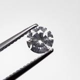 0.53ct 5.25-5.28x3.07 Fancy Grey Round Brilliant 18968-09