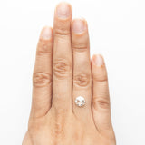 0.87ct 7.10x7.06x2.09mm SI2 M-N Round Double Cut 19017-05