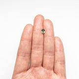 1.12ct 6.45x5.12x4.25mm Oval Brilliant Sapphire 19042-24