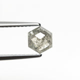 0.86ct 6.53x5.66x2.76mm Hexagon Rosecut 19056-10