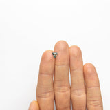0.74ct 6.08x6.05x2.91mm Shield Step Cut Sapphire 19115-27