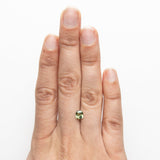 0.93ct 5.53x5.15x3.52mm Cut Corner Rectangle Brilliant Sapphire 19115-34