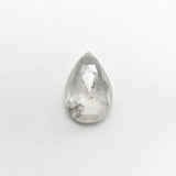 0.73ct 7.57x5.15x2.34mm Pear Rosecut 19143-10 - Misfit Diamonds