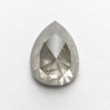 2.20ct 9.86x7.36x4.06mm Pear Rosecut 19192-08