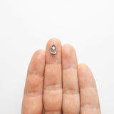 2.20ct 9.86x7.36x4.06mm Pear Rosecut 19192-08