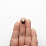 2.89ct 10.03x9.27x2.71mm Cut Corner Rectangle Rosecut 19205-10