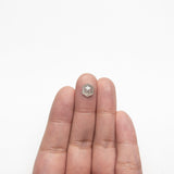 1.55ct 8.77x7.16x2.80mm Hexagon Rosecut 19207-03