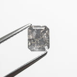 1.04ct 6.05x5.10x3.34mm VS2 Fancy Grey Cut Corner Rectangle Brilliant 19225-01