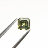 0.66ct 4.97x4.95x3.13mm Cut Corner Square Step Cut Sapphire 19346-01