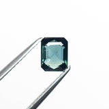 0.81ct 6.04x4.77x2.59mm Cut Corner Rectangle Double Cut Sapphire 19356-44