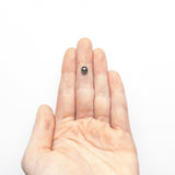 0.92ct 6.71x5.43x2.98mm Oval Double Cut Sapphire 19356-45