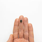 1.56ct 8.98x6.74x1.85mm Cut Corner Rectangle Portrait Cut Sapphire 19357-22