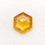 1.63ct 8.76x7.60x2.71mm Hexagon Rosecut Sapphire 19369-01