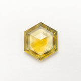 1.64ct 9.02x7.83x2.65mm Hexagon Rosecut Sapphire 19371-01