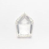 1.62ct 9.44x6.92x2.96mm Pentagon Rosecut Sapphire 19385-46
