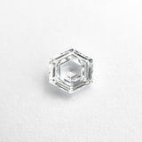 0.71ct 5.71x5.85x2.62mm VS1 E Hexagon Step Cut 🇨🇦 19386-07