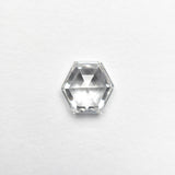 0.71ct 5.71x5.85x2.62mm VS1 E Hexagon Step Cut 🇨🇦 19386-07
