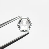 0.71ct 5.71x5.85x2.62mm VS1 E Hexagon Step Cut 🇨🇦 19386-07