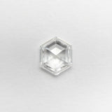 #D7074 - Jan 3 - 0.64ct 6.51x5.38x2.31mm VS1 F Hexagon Step Cut 19386-10 🇨🇦