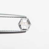 0.51ct 4.99x5.07x2.46mm VS2 G Hexagon Step Cut 19386-24 🇨🇦