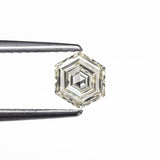 0.50ct 5.96x4.96x2.34mm VS1 K Hexagon Step Cut 🇨🇦 19386-27