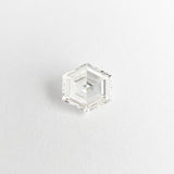 0.41ct 5.13x5.13x2.12mm SI1 I Hexagon Step Cut 19386-31
