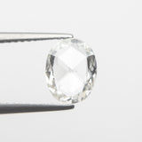 1.01ct 8.48x6.58x1.92mm SI1 H Oval Rosecut 19405-01