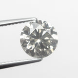 3.11ct 9.16x9.13x5.87mm VS2 Fancy Grey Round Brilliant 19416-01