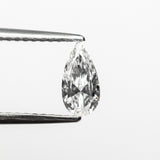0.35ct 7.32x3.65x2.07mm VS1 D Pear Brilliant 19438-19